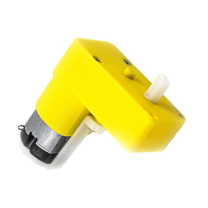 L Shaped BO Motor Single Axis Gear Motor Speed Ratio 1: 48 3V-6V 120-300 RPM_1