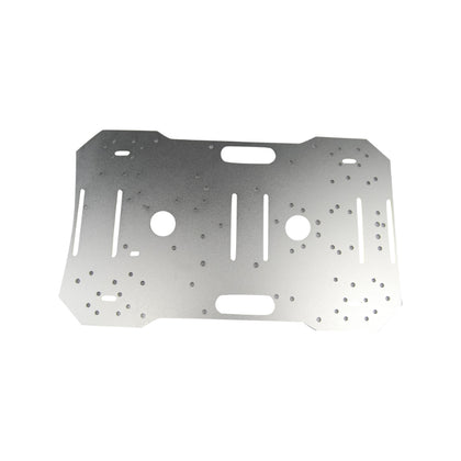 Large Size  Smart Car Chassis Bottom Plate 4WD Four Wheel Drive Single layer Aluminium Alloy_1
