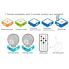 Logic Thinking Training Blocks Remote Control FM Radio 7 Modules_1