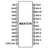 MAX7219CNG IC PIN IMAGE
