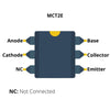 MCT2E Phototransistor Optocoupler IC DIP6_2