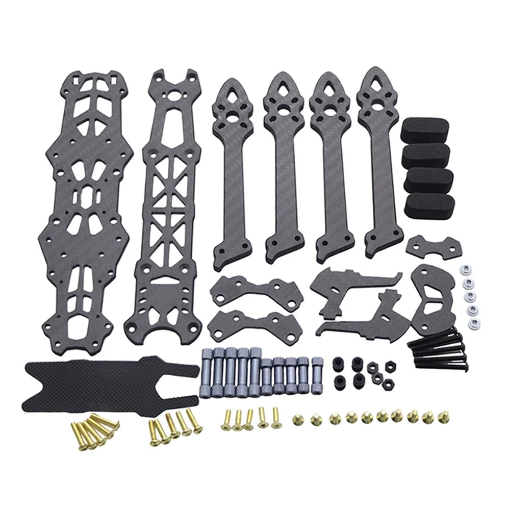 Explorer Frame Mark4 7inch 295mm Carbon Fiber Frame Kit