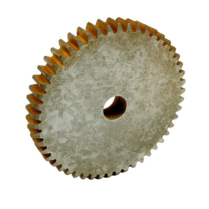 Metallic Spur/ Pinion Gear Large - 50 Teeth - 65mm Dia - 10mm Face Width -  10mm Centre Hole Dia