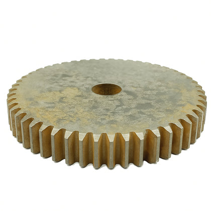 Metallic Spur/ Pinion Gear Large - 50 Teeth - 65mm Dia - 10mm Face Width -  10mm Centre Hole Dia_1