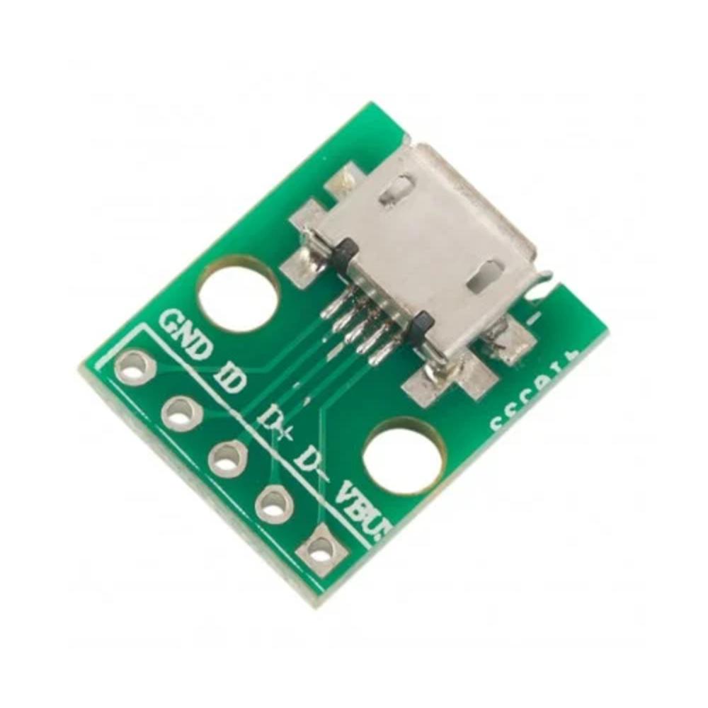 MakerHawk Micro-USB Auf DIP Adapter, 5-polig – 15 Stück, 2,54 Mm Pitch, Für Elektronikprojekte