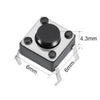 Micro Switch Light Touch Switch 6x6x4.3 mm -2