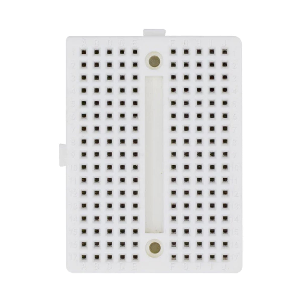 White Breadboard For Prototyping White Solderless Breadboard - 400 Tie ...