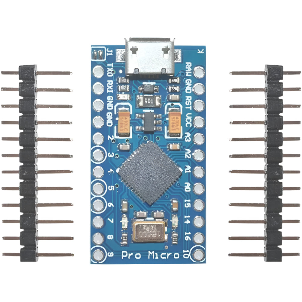 Mini USB ATmega32U4 Pro Micro 5V 16MHz Board Module – Buy Online India ...