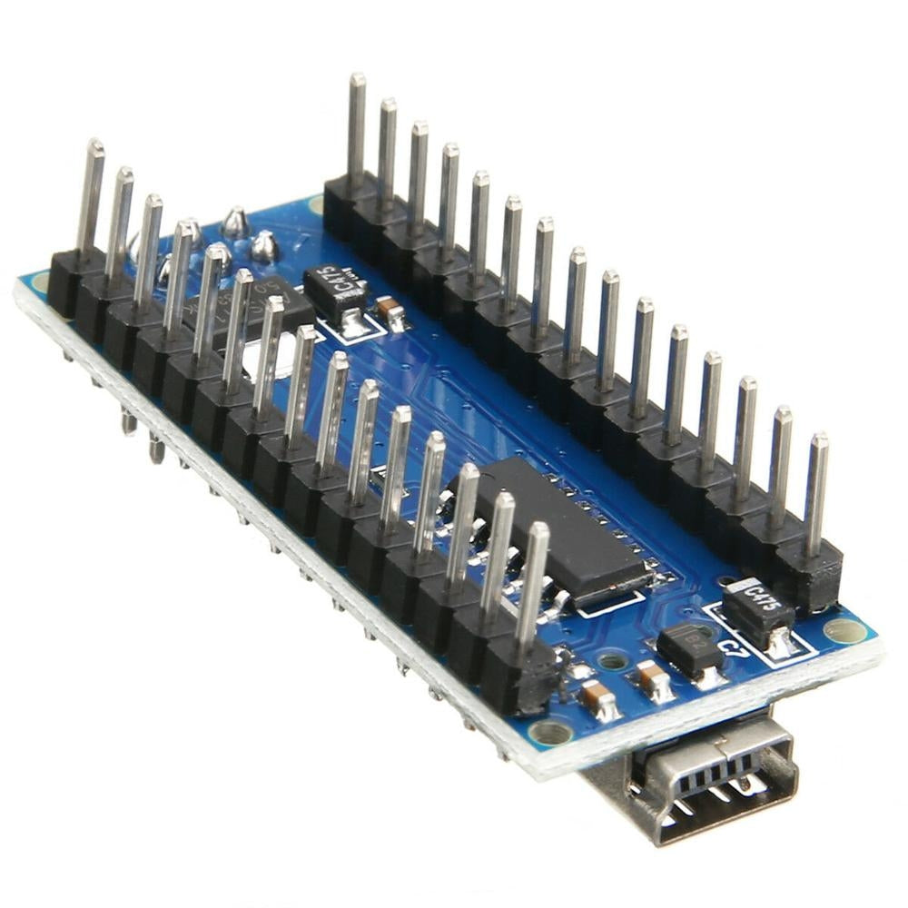 Nano Board R3 With CH340 Chip Without Micro USB Cable (Soldered)_back