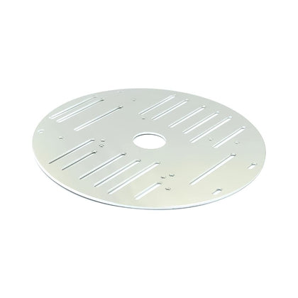 2WD Round 1.5mm Aluminum Alloy BO Motor Robot Chassis Round Plate Only