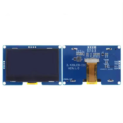 OLED 2.42 inch 4 Pin IIC I2C Interface 3.3V Blue