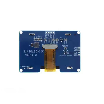 OLED 2.42 inch 4 Pin IIC I2C Interface 3.3V Blue_1