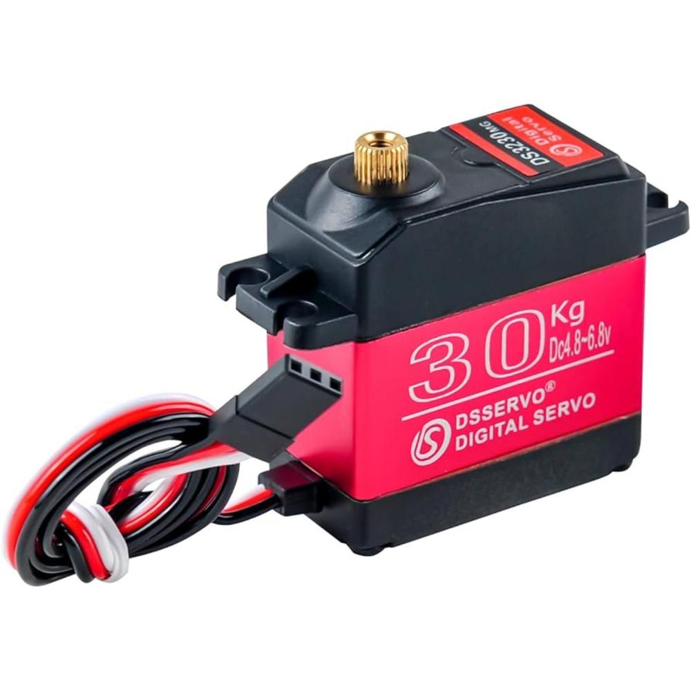Original High Torque and performance Full Metal Digital Servo Motor 30kg 90Degree/180Degree 180 Degree