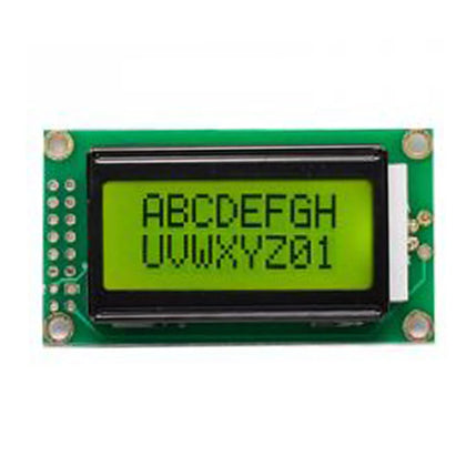Original JHD 8×2 Character LCD Display With Yellow Backlight_MAIN
