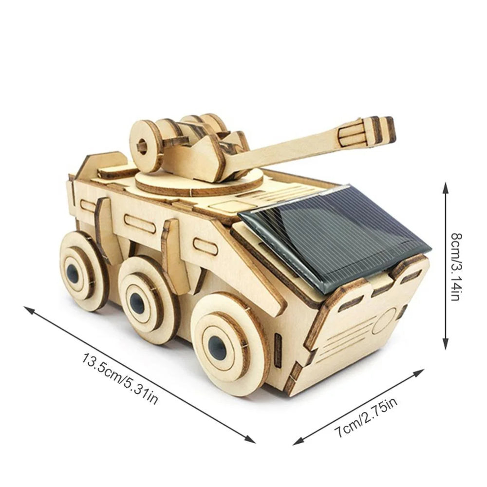 DIY Solar Tank Toy Learning Model Kit