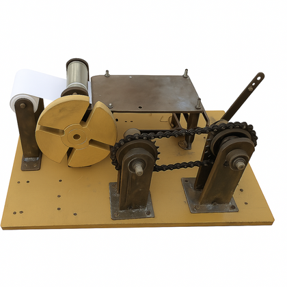 Paper Cutting Machine using Geneva Mechanism