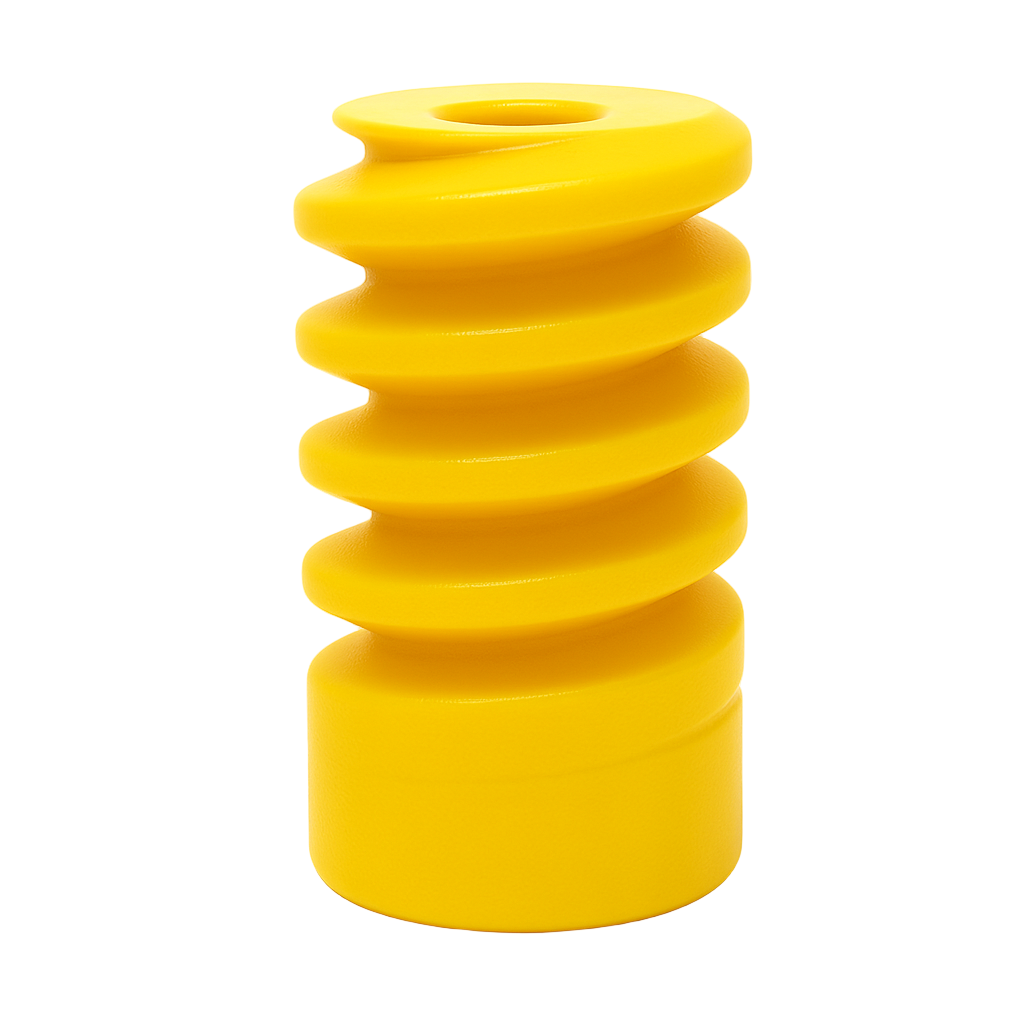 Buy : Plastic Worm Gear Teeth 5 Dia 18mm Length 30mm Centre Hole Dia 6mm @KitsGuru
