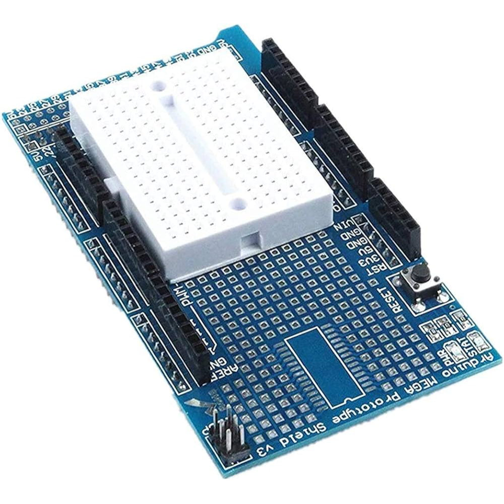 Prototype Shield V3.0 For Arduino Mega with breadboard – Buy Online ...