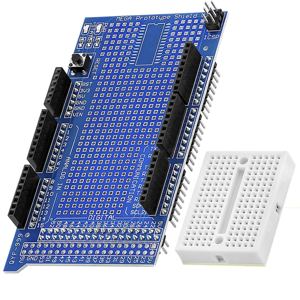 DollaTek Proto Shield V3 – Prototype Shield Met Mini Breadboard 170 Voor Arduino UNO, Geschikt Voor Elektronica Projecten