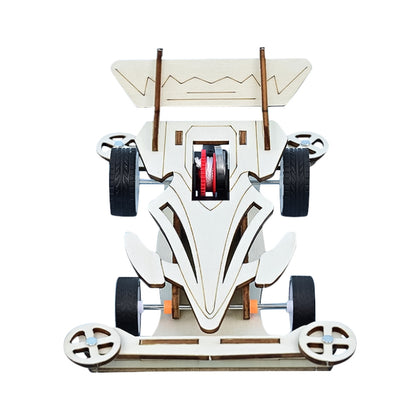 Pull & Go! DIY Wooden Sports Car Puzzle Kit