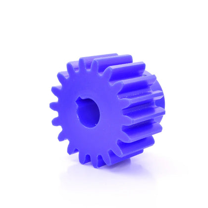 GEAR044	Blue Spur Nylon Gear 2 Moldule 30 teeth  holes 12 with keys 4mm