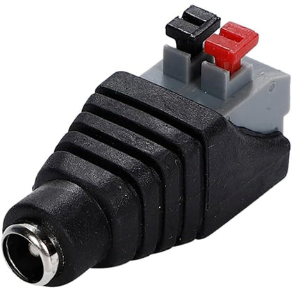 DC Female Connector 5.5x2.1mm Power Adapter Push Type
