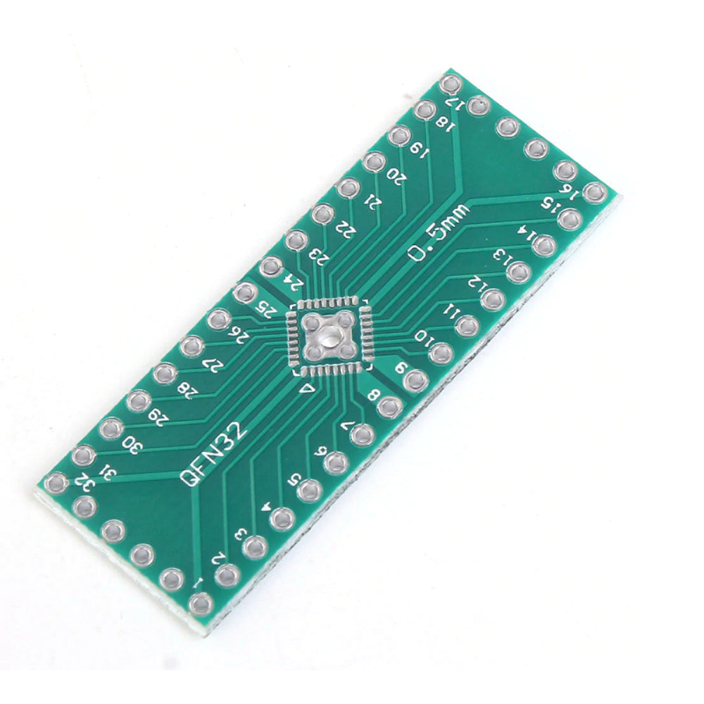 QFN32, QFN40 SMD to DIP Adapter PCB Board 0.5 Pitch-1Pcs on KitsGuru