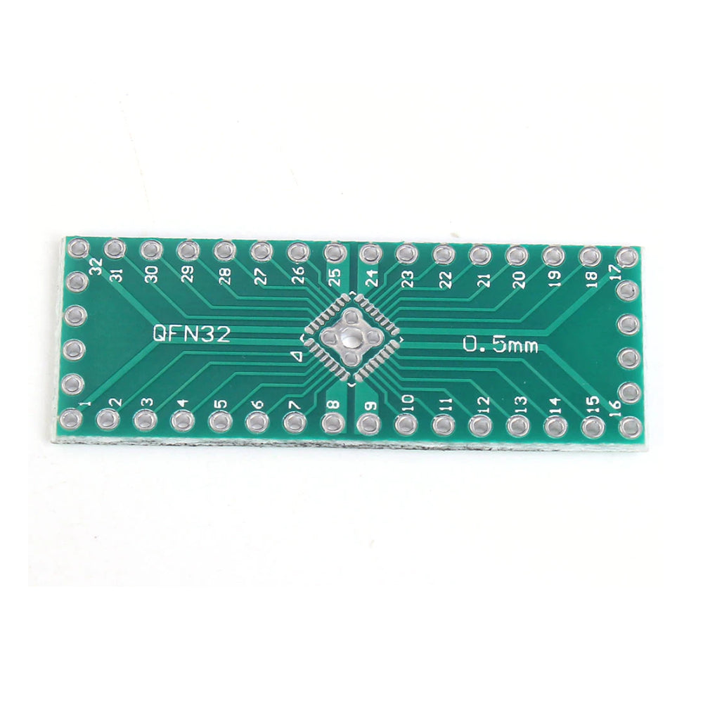 QFN32, QFN40 SMD to DIP Adapter PCB Board 0.5 Pitch-1Pcs on KitsGuru