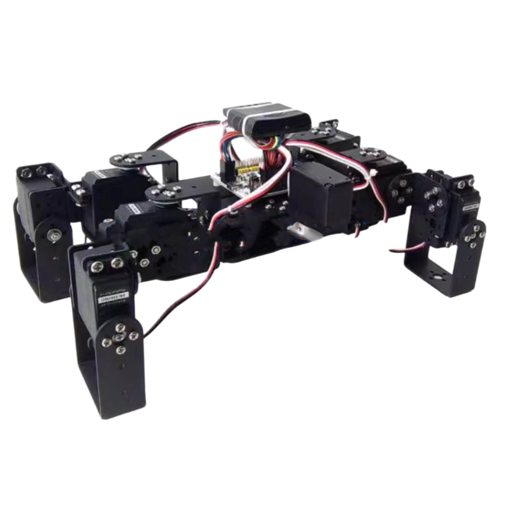 Quadruped Robot/Bionic Mechanical Dog 9 DOF Structural parts DIY Kits Without Servo_2