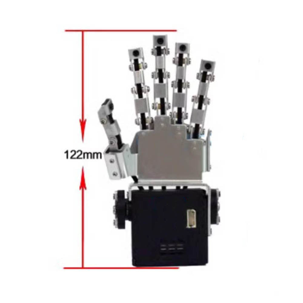 Robotic Arm Kit Five Fingers Paw Claw  Robot Arm Gripper with Servo Right hand