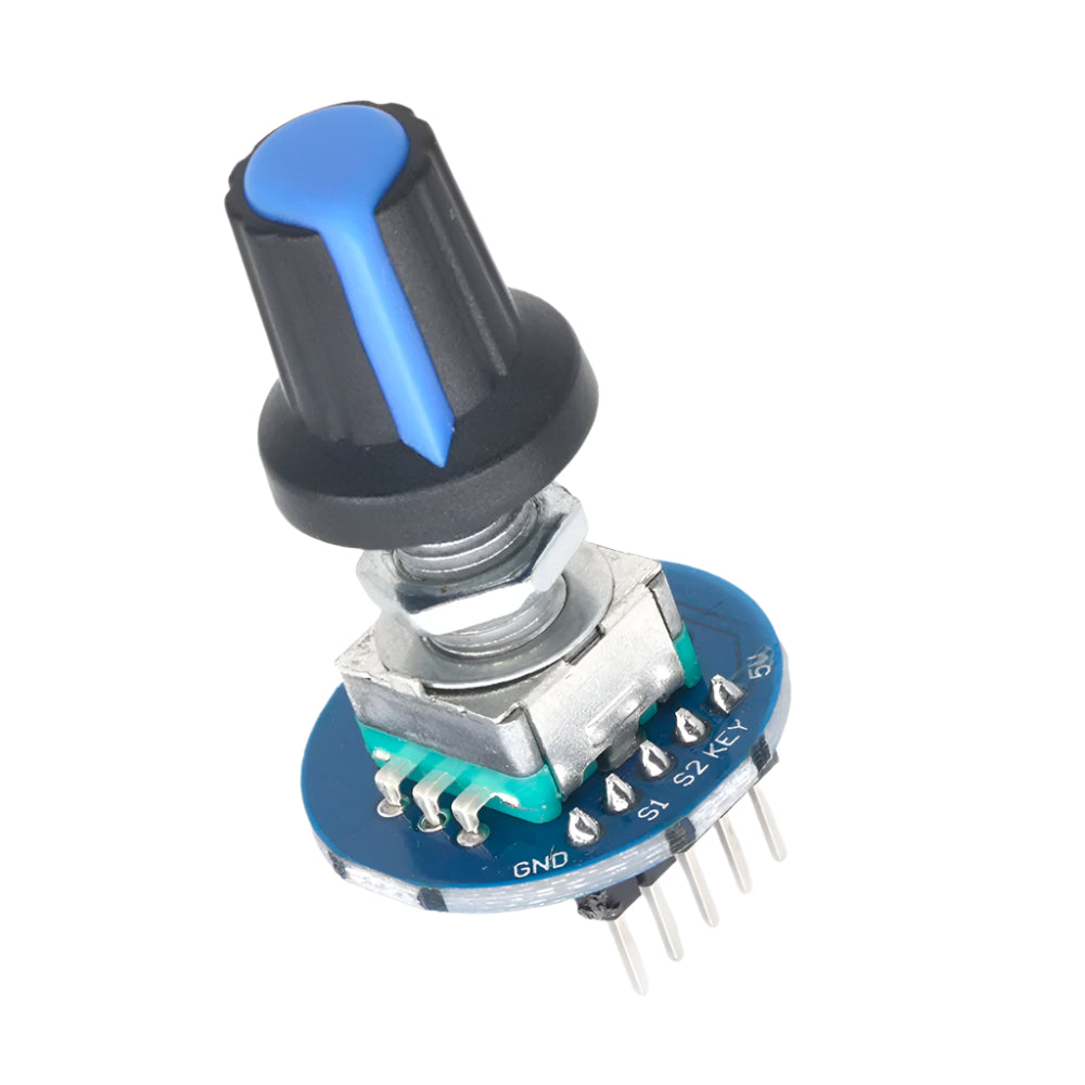 Digital Rotary Encoder Module Rotary Potentiometer With Knob Cap@ KitsGuru
