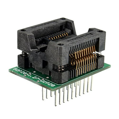 SSOP/TSSOP20 Wide Body Burn DIP Test Seat Patch IC Chip Adapter Pitch 1.27mm Width 7.72mm