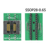 SSOP/TSSOP28 Burn DIP Test Seat Patch IC Chip Adapter Pitch 0.65mm