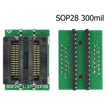 SSOP/TSSOP28 Wide Body Burn DIP Test Seat Patch IC Chip Adapter Pitch 1.27mm Width 7.72mm