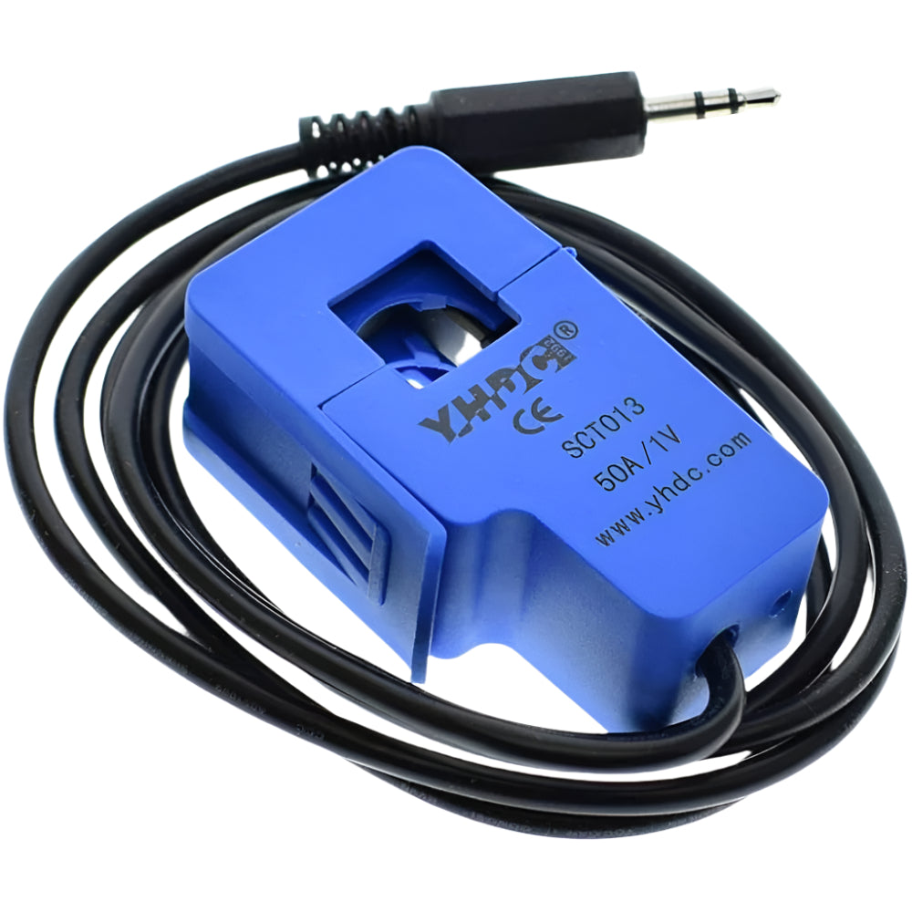SCT-013-000 50A Non-invasive AC Current Sensor Split Current Transformer (50A/1V)