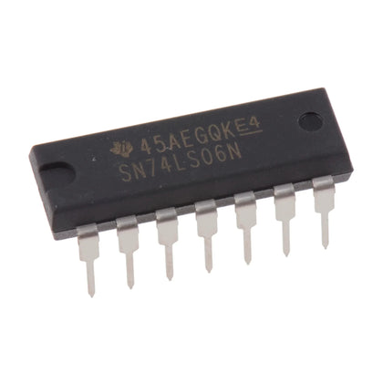 SN74LS06N Hex Inverter Buffer IC with Open-Collector High-Voltage Outputs DIP-14_1