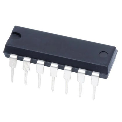 SN74LS06N Hex Inverter Buffer IC with Open-Collector High-Voltage Outputs DIP-14