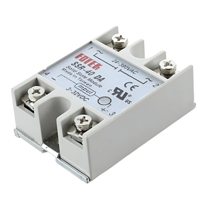 SSR-40DA Solid State Relay Module 3-32VDC/24-380VAC 40A-1