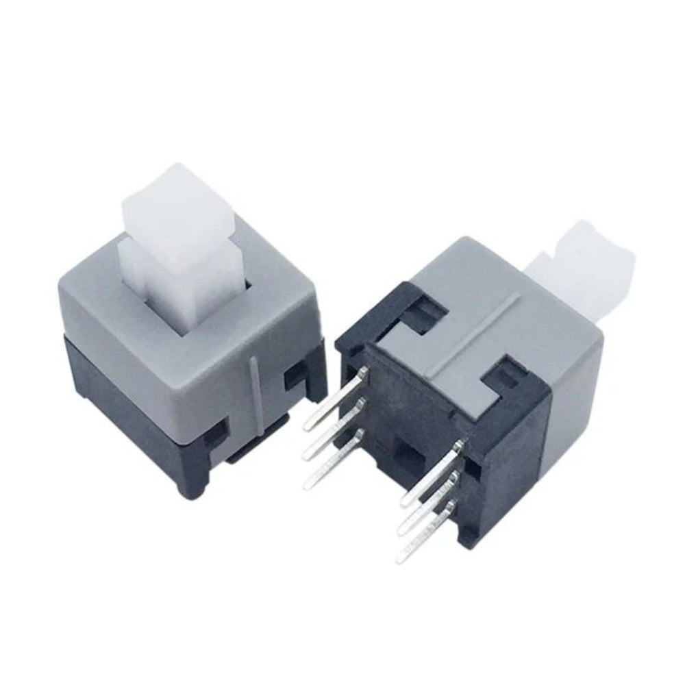 2 Row Module Switch Self Locking Switch, 6 Pin Double Row 8.5X8.5
