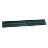 Silver belt line Solar Pannel 245x44mm 6V 300mA+2