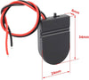 CR2032 3V Button Coin Cell Battery Holder Case Box With On-Off Switch Top_3
