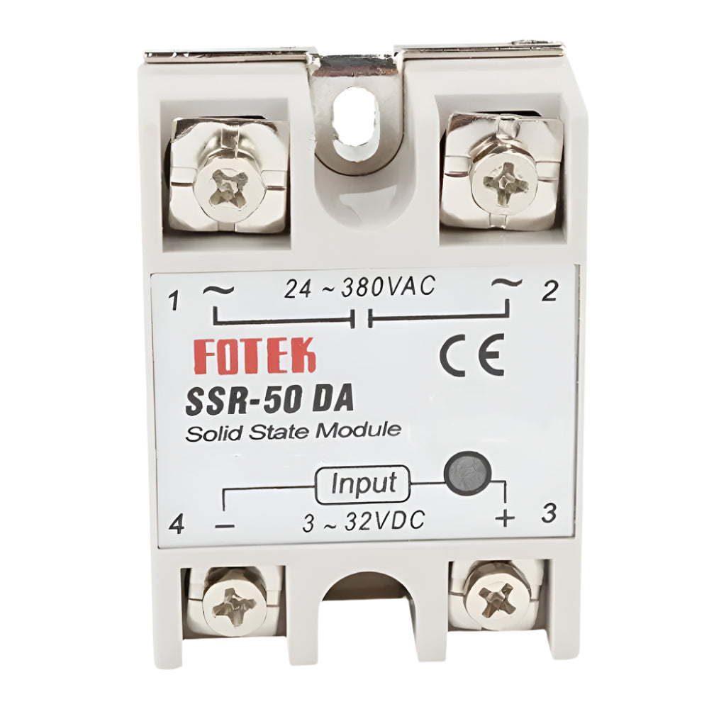 Single Phase Solid State Relay 250V SSR-50DA 50A DC Control AC