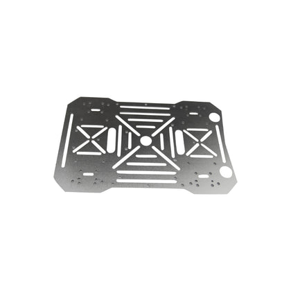 Smart Car Chassis Bottom Plate 4WD Four Wheel Drive Single layer Aluminium Alloy_1
