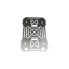 Smart Car Chassis Bottom Plate 4WD Four Wheel Drive Single layer Aluminium Alloy_3