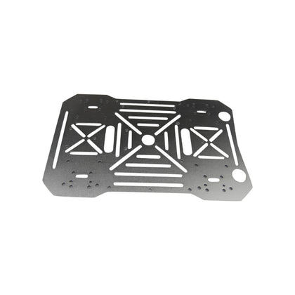 Smart Car Chassis Bottom Plate 4WD Four Wheel Drive Single layer Aluminium Alloy