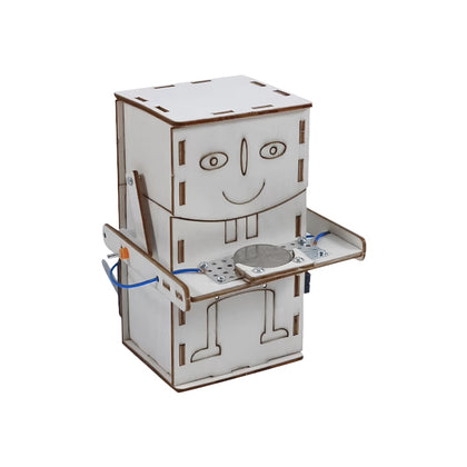 Snack-Snatching Bot! DIY Coin-Eating Robot Kit