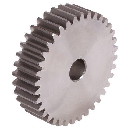 40 Teeth 1 Module 6mm Bore Diameter Steel Spur Gear