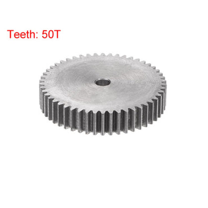 Steel Spur Gear 50 Teeth 1 Module 8mm Bore Dia_1