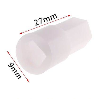 Plastic hex connector for TT motor wheels