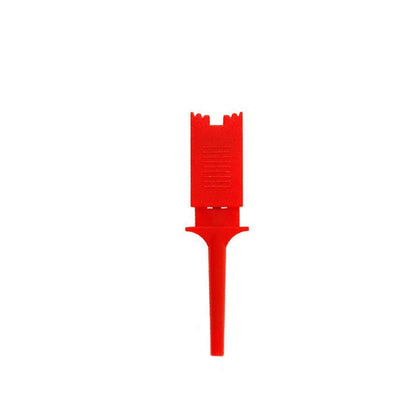 Test hook logic analyzer clip wiring hook Red